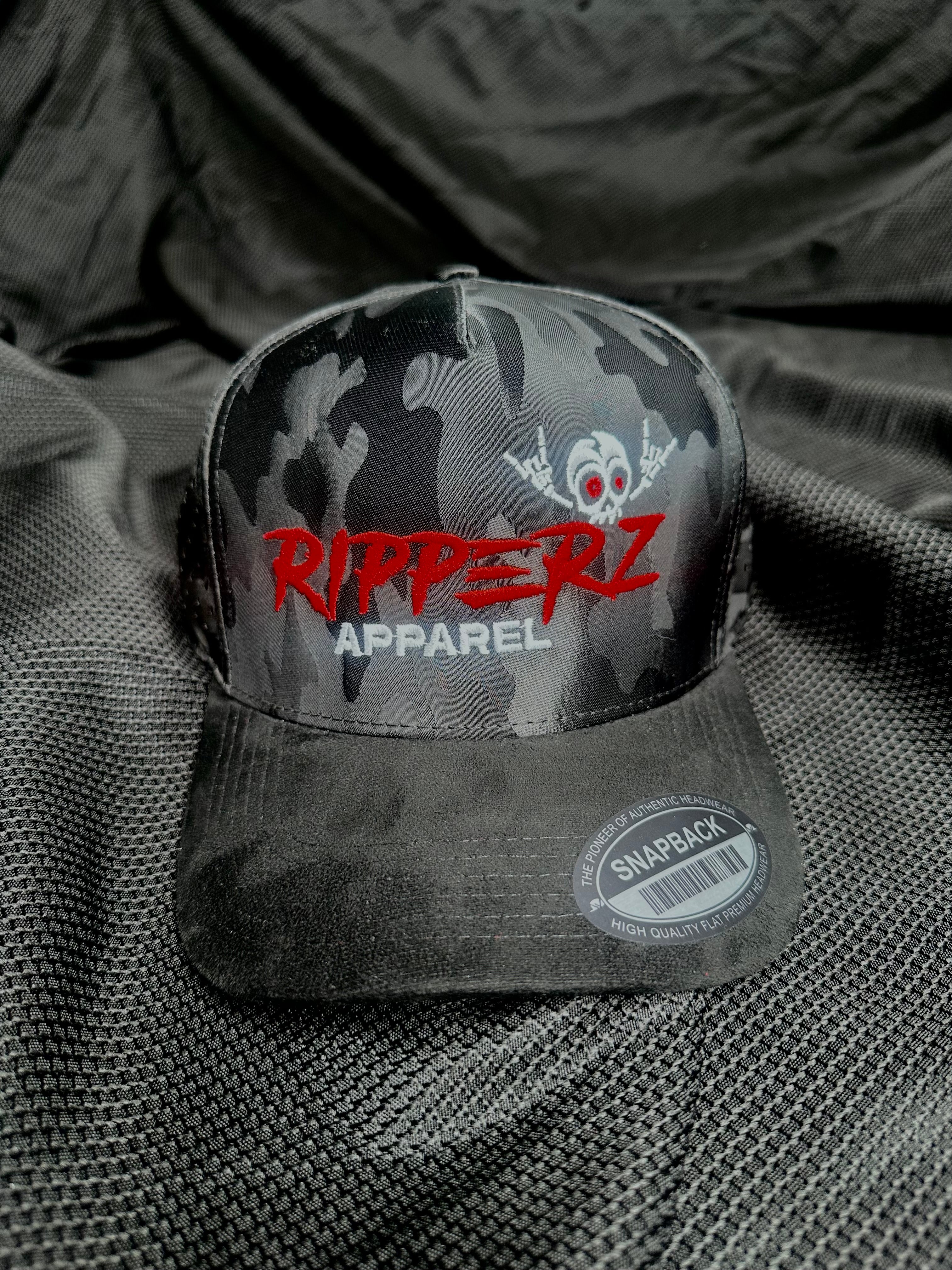 Black Camo hat